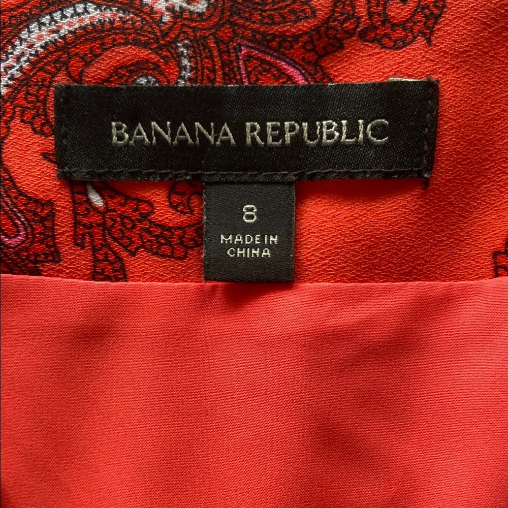 Banana Republic Red Sleeveless Sundress - Picture 3 of 10